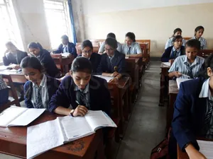 Gyan Bharati Vidyalaya English Medium logo