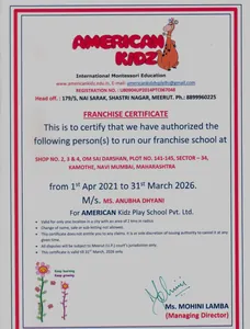 American Kidz, Kamothe,Panvel, Navi mumbai