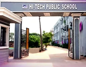 HI TECH PUBLIC SCHOOL logo