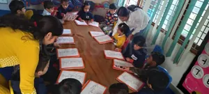 Mighty mindz international preschool  logo