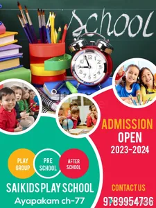 Sai Kids Play School Ayappakkam logo