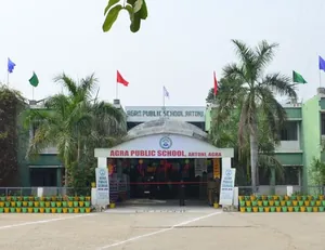 Agra Public School logo