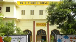 Dr. K.N. Modi Global School logo