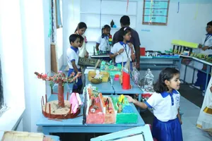 Viswa Bharathi High School logo