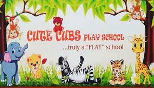 Cute Cubs Play School  logo