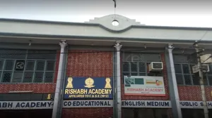 RISHABH ACADEMY logo