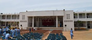 Sri Sowdeswari Vidyalaya Model Matric Higher Secondary School logo