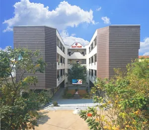 Satyam international school logo