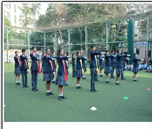 Shree Chandulal Nanavati Vinaymandir logo