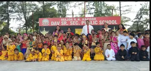 Major R.N. Kapoor DAV Public Senior. Secondary School logo