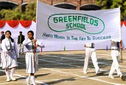 Green Fields School logo