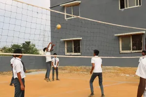 S. M. English School logo