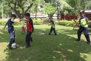 Rejoice International School logo