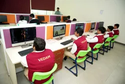 Vedam World School  logo