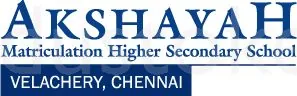 Akshayah Matriculation Higher Secondary School logo