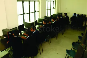 Colonel S.N. Misra OBE Memorial School logo