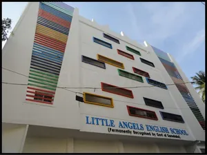 Little Angel English School logo