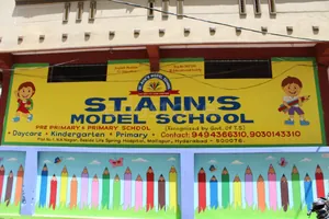 St. Anns Model School logo