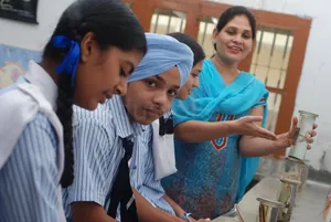 Nankana Sahib Public School logo