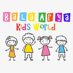 Bala arya Kids world logo