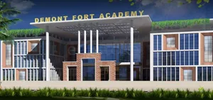 DE MONTFORT ACADEMY logo