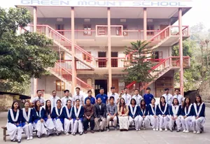 Green Mount School logo