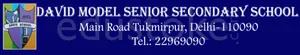 David Model Senior Secondary School logo