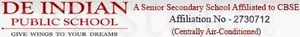 DE Indian Public School logo