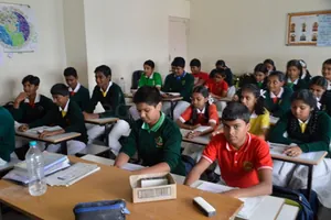 Jnana Vikas Public School logo