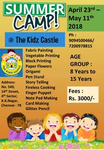 The Kidz Castle, Sector 4,KK Nagar, Chennai