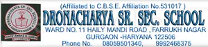 Dronacharya Senior Secondary School  logo