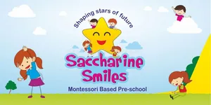 Saccharine Smiles Montessori Based preschool logo