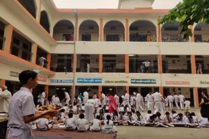 Shri Daulat Ram Public Senior Secondary School logo