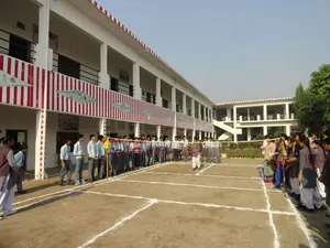 D M PUBLIC SCHOOL logo