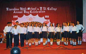 Evershine High School logo