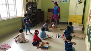 AVISHKAR MONTESSORI SCHOOL AMRUTAHALLI logo