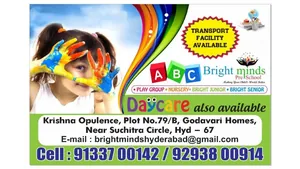 ABC Bright Minds Preschool Godavari Homes logo