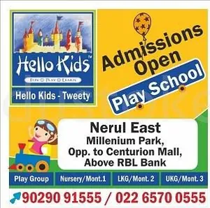 HELLO KIDS-TWEETY, Nerul, Navi mumbai