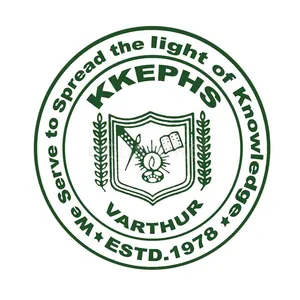 K K English High School logo