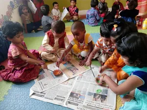 KIDDIE GALAXY PRESCHOOL logo