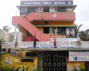 L G NATIONAL PUBLIC SCHOOL logo