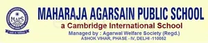 Maharaja Agarsain Public School logo