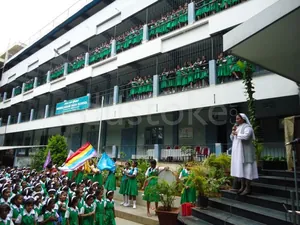 Nirmala Rani High School logo