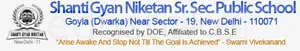 SHANTI GYAN NIKETAN logo