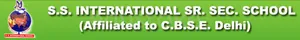 S.S.International Senior  Secondary School logo