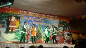 THE SALVATION ARMY TUCKER ENGLISH SCHOOL logo