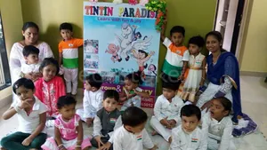 Tintin Paradise logo