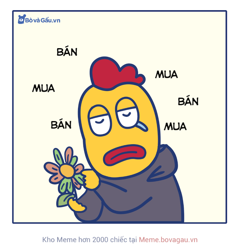 Hôm nay chả biết nên bán ra hay mua thêm nữa 🥲