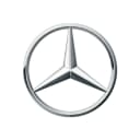 Cette image représente le logo de la marque Allemande Mercedes