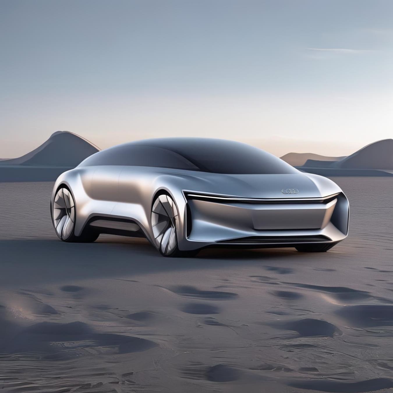 représenation d'une voiture Audi Aicon (2024)